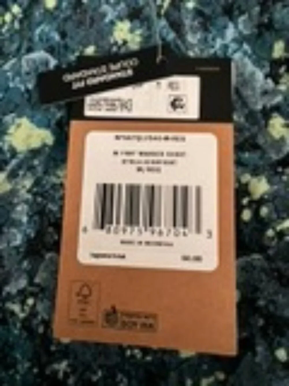 NWT The North Face Men's Wander Short 2.0 Quick Dry Beta Blue Lichen Print